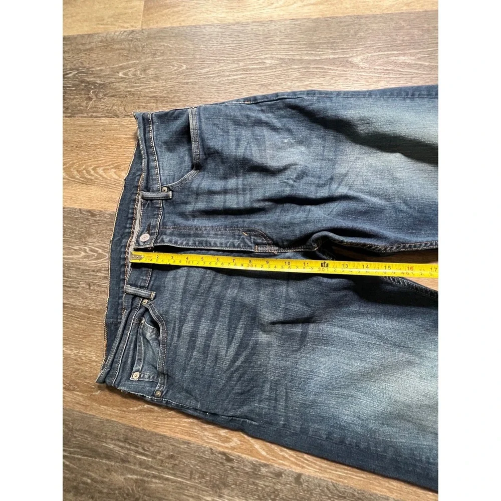 Levi's 505 Regular Fit Jeans Mens 38x30 Blue Denim Straight Leg Pants 1625